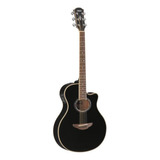 Guitarra Electroacústica Yamaha Apx700 Negra De Acero
