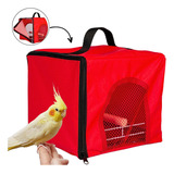 Bolsa Caixa Transporte Aves Calopsita Periquito Pássaros Top