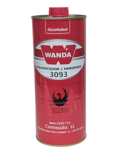 Endurecedor Pu 3093 - 1l. Wanda