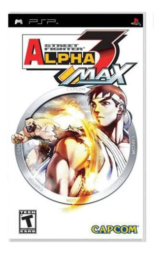 Jogo Street Fighter Alpha 3 Max - Psp Novo