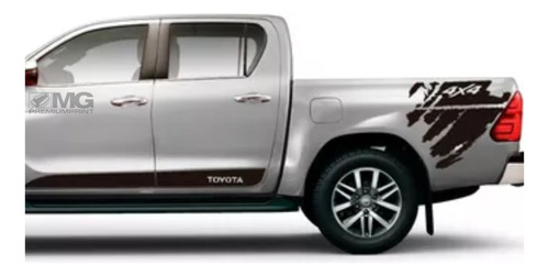Calcos Plotter Toyota Hilux 2016-2019 Kit Completo Srx 