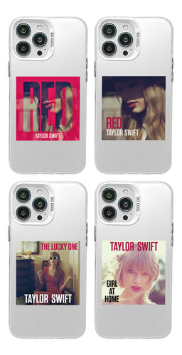 4pcs Taylor Swift Red Swiftie Funda Para iPhone Case Rca3-5