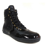 Bota Converse Stanton Mid 507109 Negro/charol Dep