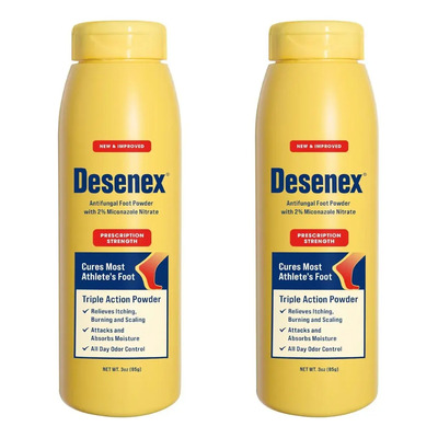 2 Pack Polvo Antifúngico Desenex Pie Atleta Comezón Ardor | Envío gratis
