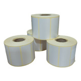 4 X Rollos Etiquetas Opp Plasticas 50x25 1b X1000 B25 Zebra