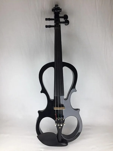 Violin Eléctrico Cecilio Color Negro 4/4 Usado