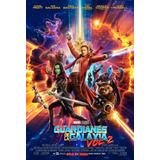 Poster De Cine Guardianes De La Galaxia 2 Marvel Guardians