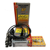 Kit Juego Cables Ngk + Bujias Ngk Bkr6e Gol Trend 1.6 8v