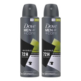 Kit 2 Desodorante Men Care Invisible Fresh Dove 150ml
