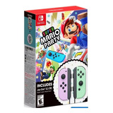 Paquete Mario Party + Joy-con Purple Green Pastel Nuevo