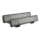 Par Barras 48 Hiper Leds 30cm Estrobo 144w 4x4 Blanca N90