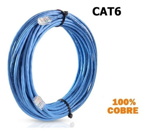Cabo De Rede Cat6 Ethernet Giga 1000mbps - 3 Metros -montado
