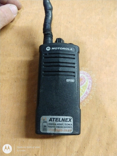Sucata Rádio Comunicador Motorola Ep 150 Uhf Léia O Anúncio 