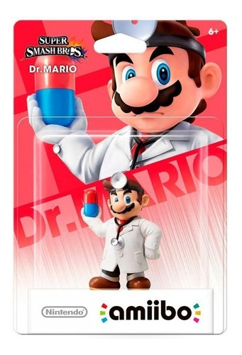 Amiibo Dr. Mario Super Smash Bros (en D3 Gamers)