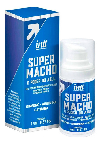  Gel Super Macho Intt + Intensidade Potência Firmeza E Inchaço Tipo De Embalagem Frasco