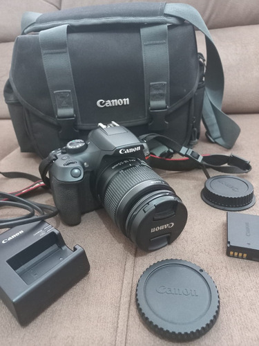 Kit Camera Canon T6 Bolsa Bateria Extra