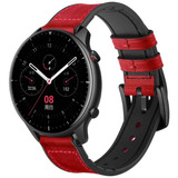 Correa De Caucho Con Piel Premium Para Amazfit Gtr 2