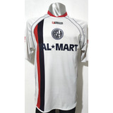 Camiseta De San Lorenzo Lotto 2007 Alternativa Blanca.