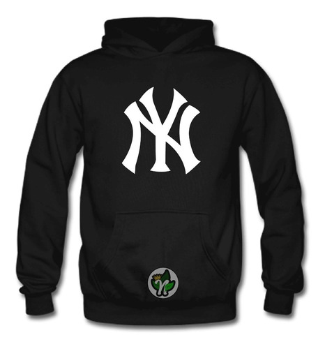 Poleron Con Capucha, Deportes, Yankees De New York, Baseball, Grandes Ligas, Tallas Xxxl / Natural King