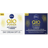 Nivea Q10 Spf 15 Anti-arrugas Día Crema Facial Plus Cara Noc