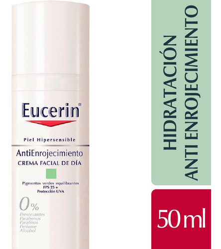 Eucerin Crema Facial Antienrojecimiento Fps25+ De Día 50ml