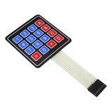 Teclado Membrana Matricial 4x4 16 Teclas Keypad Arduino Pic