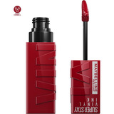 Labial Maybelline Super Stay Vinyl Ink Lippy Acabado Larga Duración