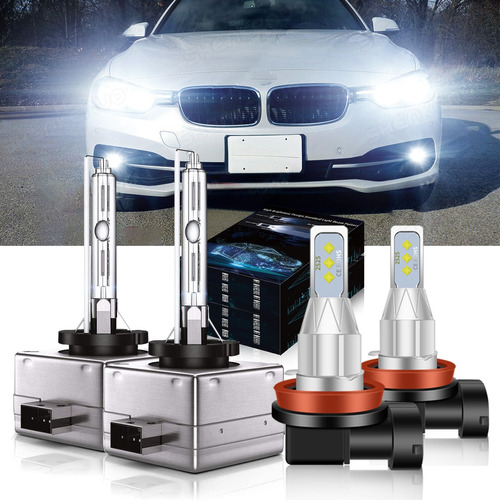 Kit De Faros D/xenón H11 D1s P/bmw X1 X3 X5 750li 420i 430i