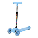 Monopatin Patin Del Diablo Scooter Con Luces Led Para Niños