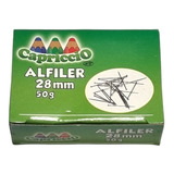 Caja 50g Alfiler Cabeza Metálica Capriccio 28mm