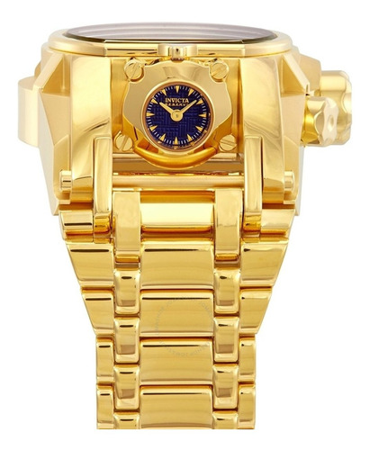 Relógio Dourado Invicta Zeus Bolt 20111 25209 25210 C/ Caixa
