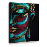 Canvas | Mega Cuadro Decorativo | Buda Moderno | 120x120