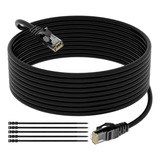 Cable Ethernet Elecan Cat 6 Para Exteriores De 300 Pies, Cab