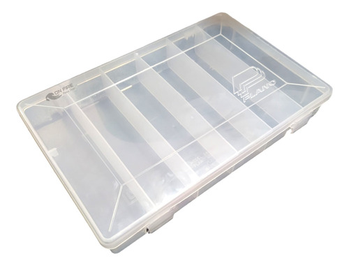 Caja De Pesca Plano Mod 3600 28x19x5 Cm 6 Divisiones Fijas