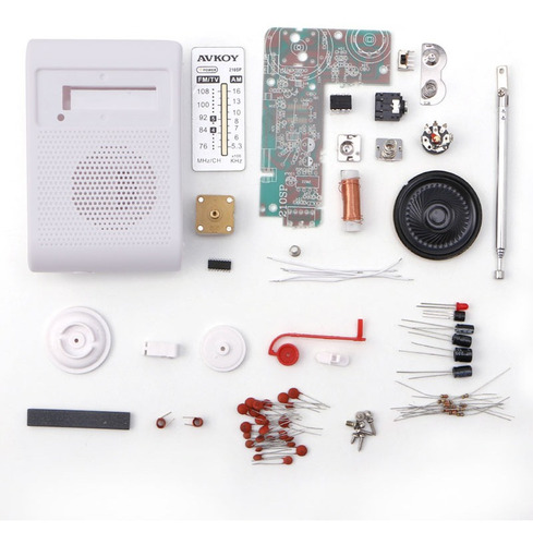 Kit De Rádio Estéreo Cf210sp Am/fm Conjunto De Montagem Diy