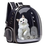 Mochila Pet Panorâmica Para Transporte De Cães E Gatos 