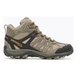 Botín Imperm Hombre Accentor 3 Mid W Café Claro Merrell