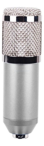 Micrófono Oem Bm 800 Condensador Unidireccional Plateado