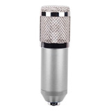 Micrófono Oem Bm-800 Condensador Unidireccional Plateado