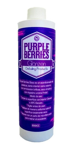 Glänzen Detailing Purple Berries Acondicionador Int Ext 500m