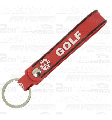 Nuevo Llavero Silicón Vw Gti Gli Golf Jetta Polo Vento Gol