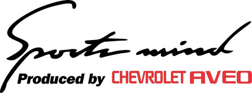 Calcomanía Sticker Sport Mind Para Chevrolet Aveo