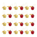 Amosfun 24pcs Mini Adornos De Manzana Colgante Decoracion De