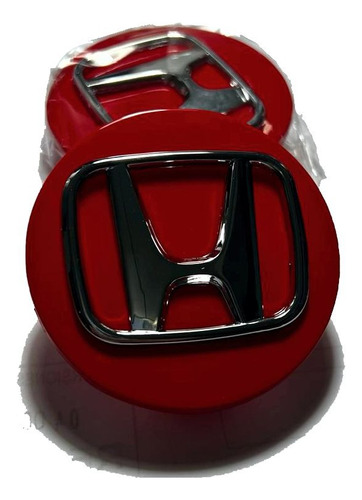 Tapa Emblema Compatible Con Aro Honda 69mm (juego 4 Unids) Foto 9