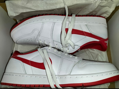 Tenis Air Jordan1 Low_og White_red Taya (28.5cm)