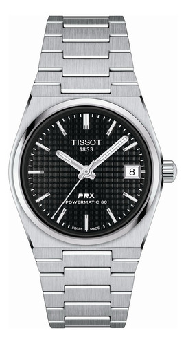 Reloj Tissot Prx Powermatic 80 Lady 35mm T1372071105100