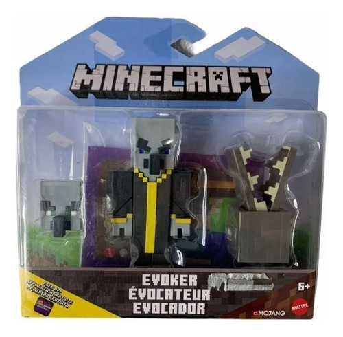 Figura Minecraft Evoker 9cm Evocador Comic Maker