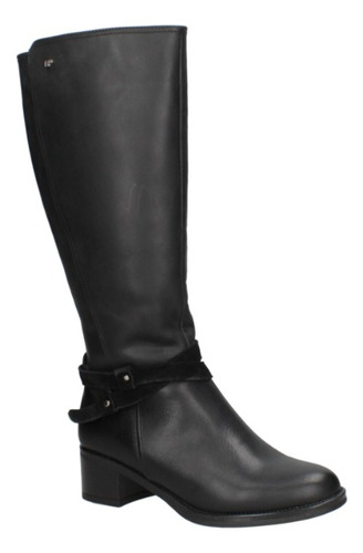 Bota Cuero Mujer 16 Hrs J019 Negro 