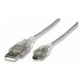 Cable Para Dispositivos Usb 2.0 A Mini-b Manhattan 333412