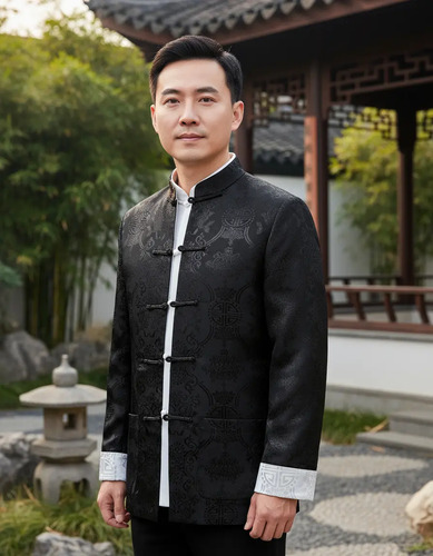 Traje Tang, Ropa Tradicional China Hombres, Camisa